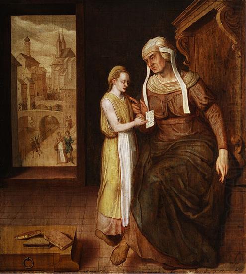 Anonymous Allegory of Teaching, German