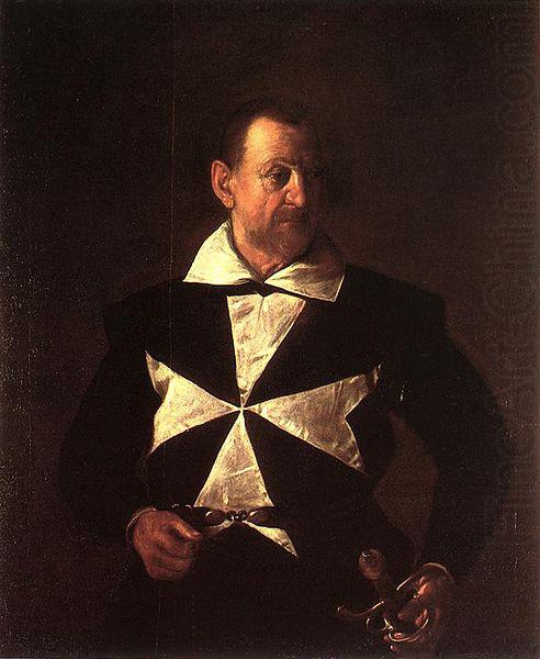 Caravaggio Portrait of Antonio Martelli. oil painting picture