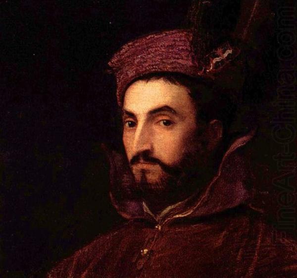 Portrat des Ippolito de Medici, Titian