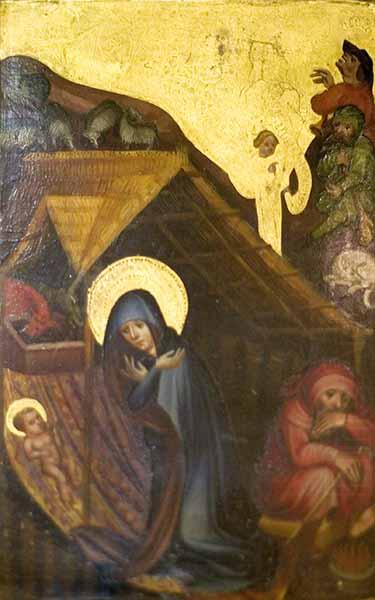Adoration of the Child, Anonymous