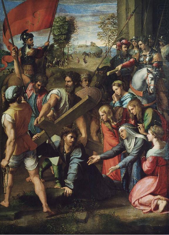 Christ Falling on the Way to Calvary, Raphael