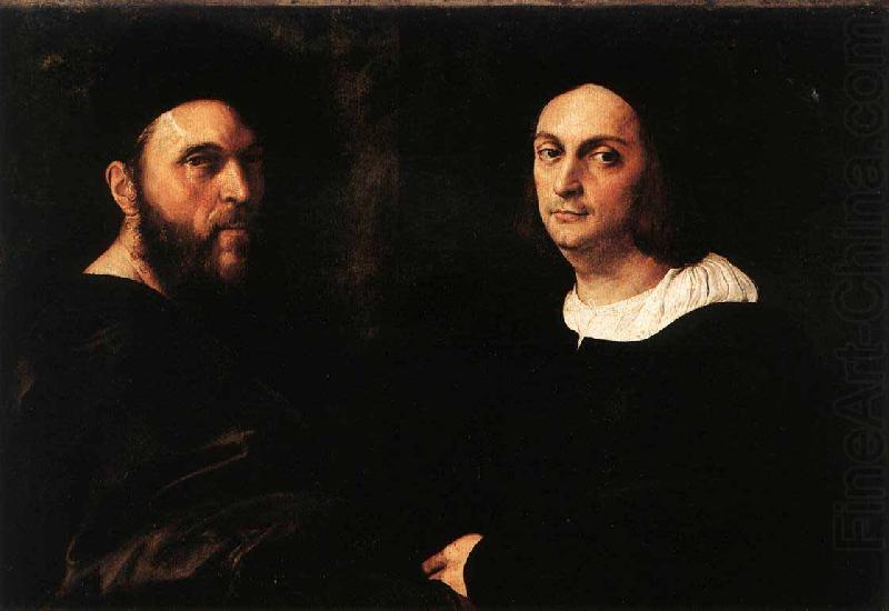 Portrait of Andrea Navagero and Agostino Beazzano, Raphael