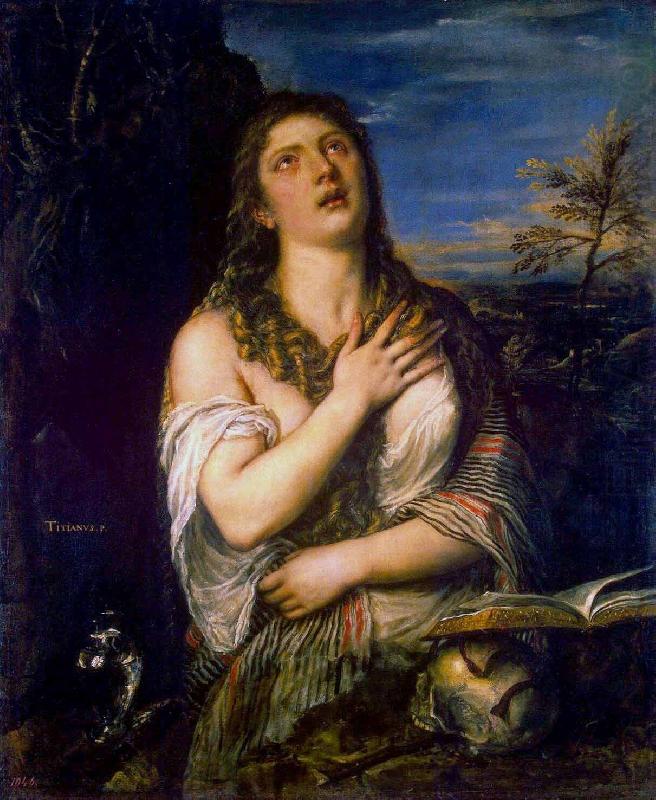 Penitent Magdalene, Titian
