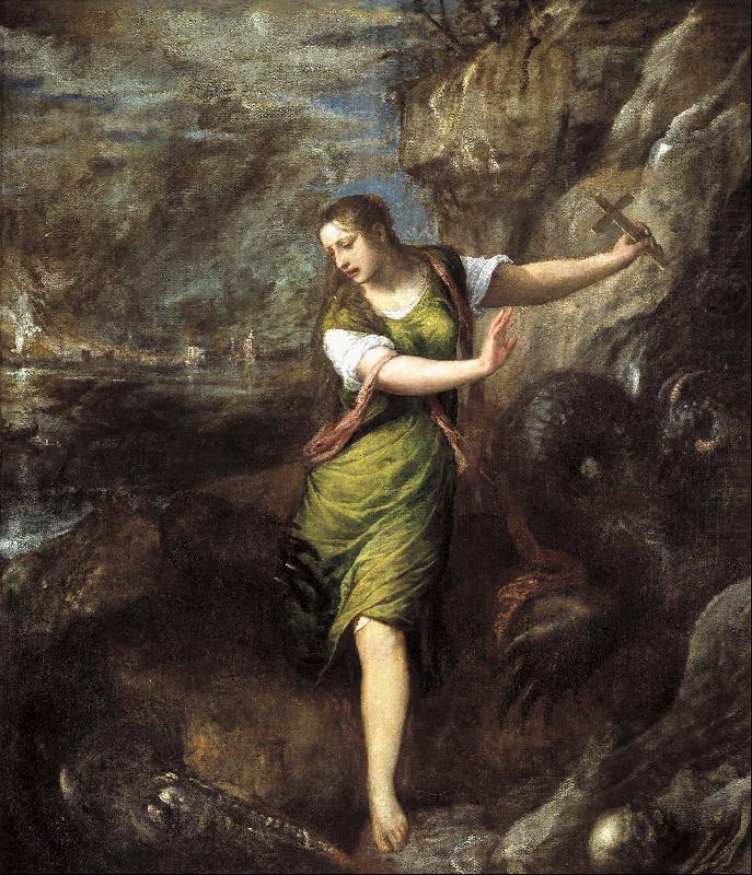 Saint Margaret, Titian