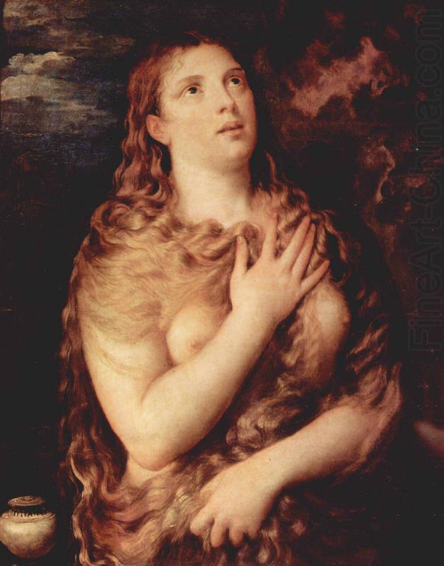 Penitent Magdalene, Titian