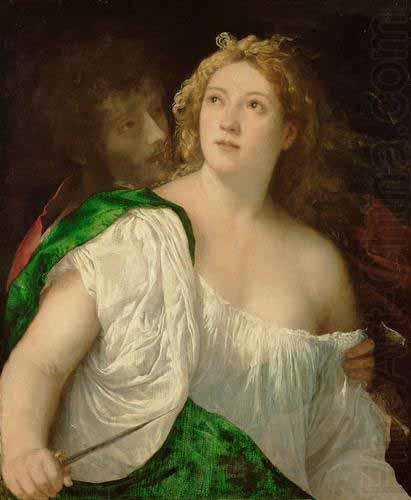 Tarquin and Lucretia, Titian