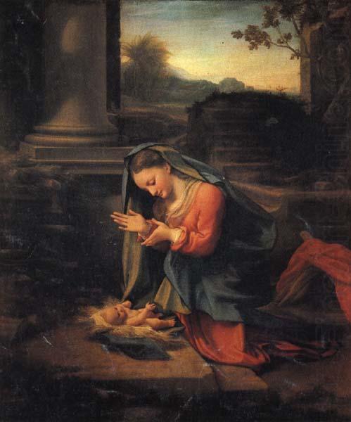 The Adoration of the Child, Correggio