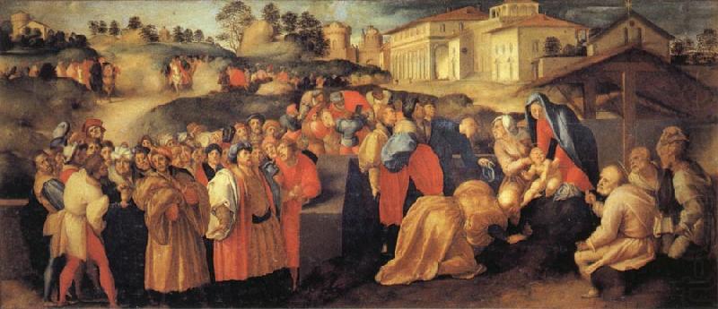 The Adoration of the Magi, Pontormo