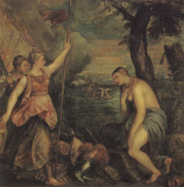 Religion Supported by Spain, Titian