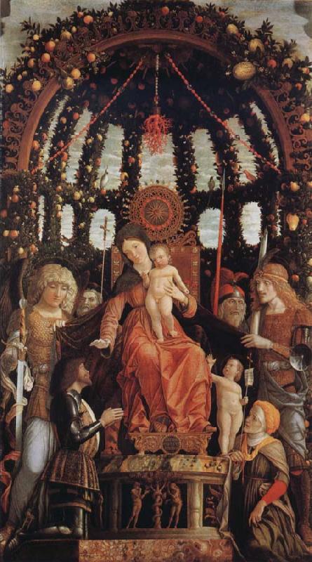 Andrea Mantegna Madonna della Vittoria, Correggio
