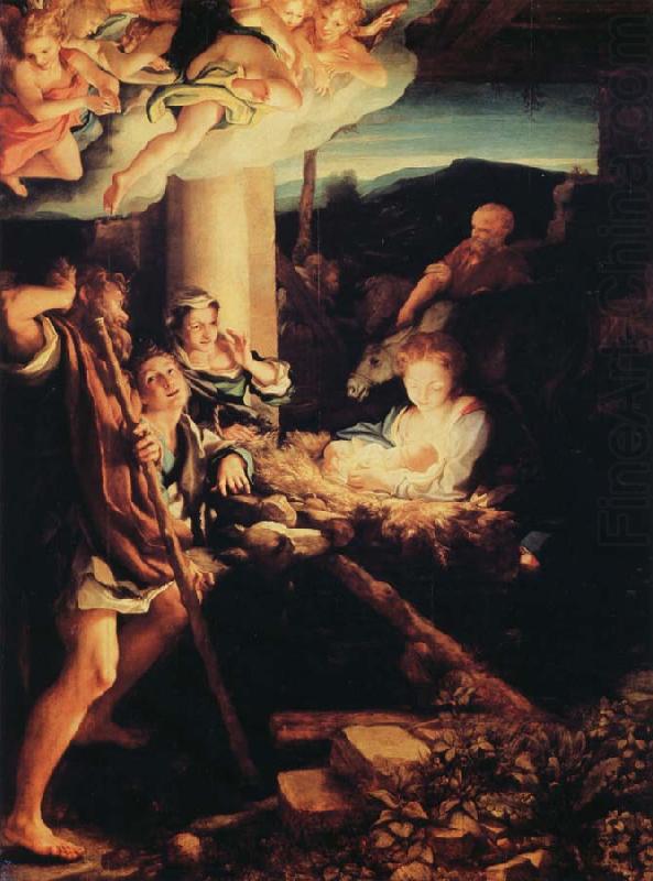 Adoration of the Shepherds, Correggio