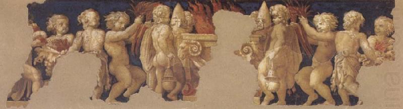 Correggio Frieze depicting the Christian Sacrifice