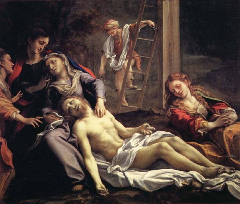 Correggio Deposition oil painting picture