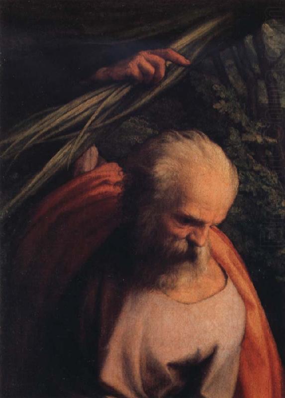 Details of Rest on the Flight into Egypt with Saint Francis, Correggio