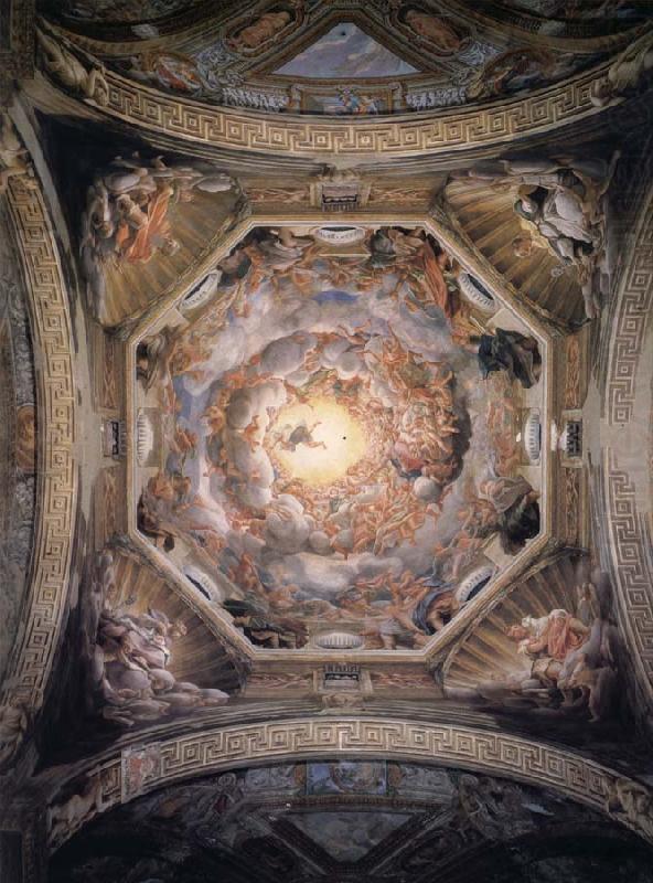 Assumption of the Virgin,cupola, Correggio