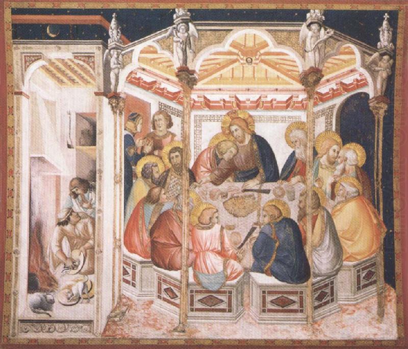 Última Ceia, Pietro Lorenzetti