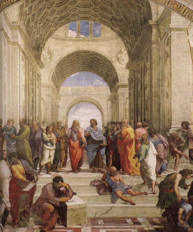 Details of School of Athens, Raphael
