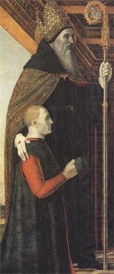 Augustiue with a Kneeling Donor (mk05), Bergognone