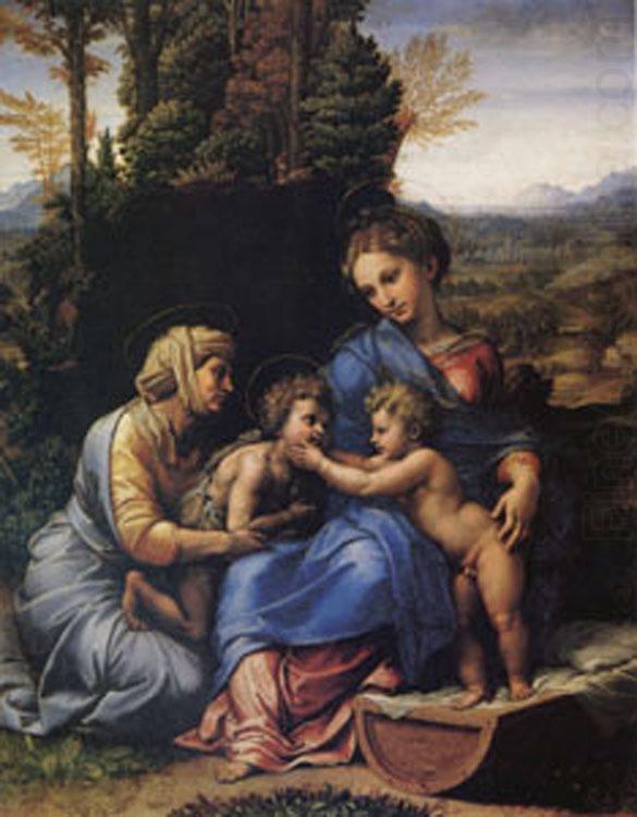 Raphael The Holy Family Known as the Little Holy Family (mk05)