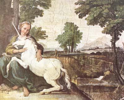 The Maiden and the Unicorn (mk08), Domenichino