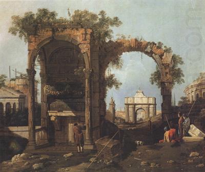 Canaletto Paesaggio con rovine (mk21)