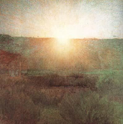 The Rising Sun or The Sun (mk19), Giuseppe Pellizza da Volpedo