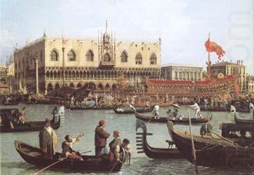 The Bacino di S Marco on Ascension Day (mk25), Canaletto