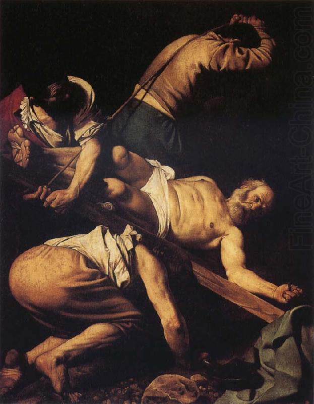 The Crucifixion of St Peter, Caravaggio