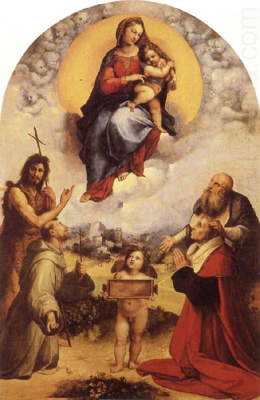Madonna di Foligno, Raphael