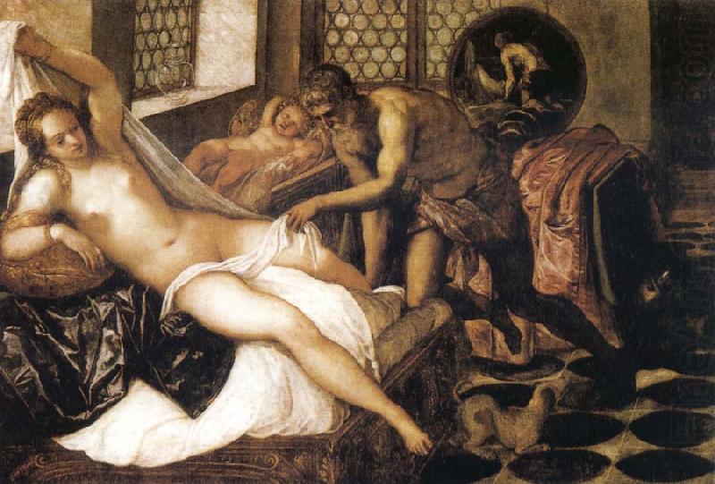 Vulcan Suuprises Venus and Mars, Tintoretto