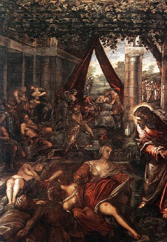 La Probatica Piscina, Tintoretto