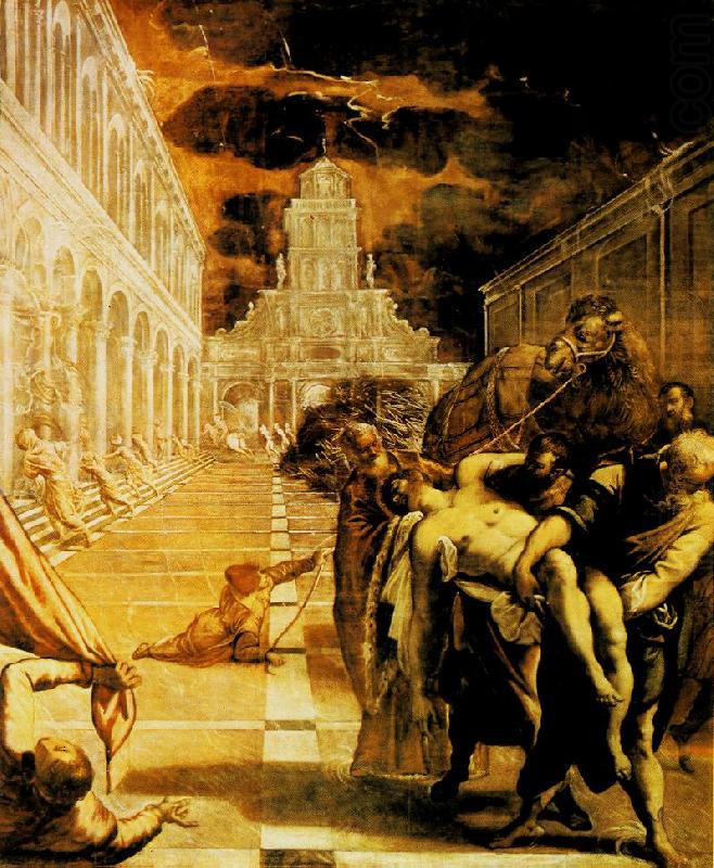 The Stealing of the Dead Body of St Mark, Tintoretto