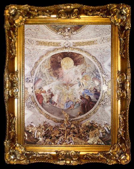 framed  ASAM, Cosmas Damian Pentecost  fdgdf, ta009-2