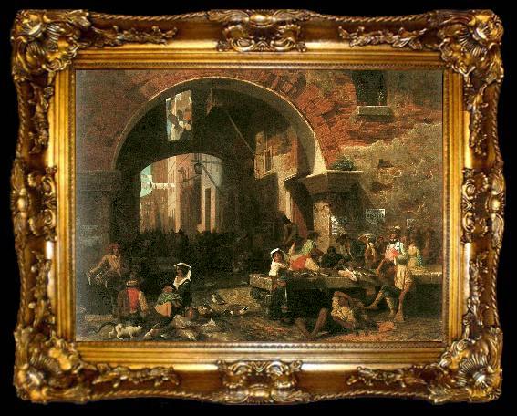 framed  Albert Bierstadt The Arch of Octavius, ta009-2