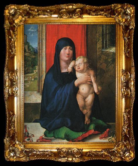 framed  Albrecht Durer Madonna and Child_y, ta009-2