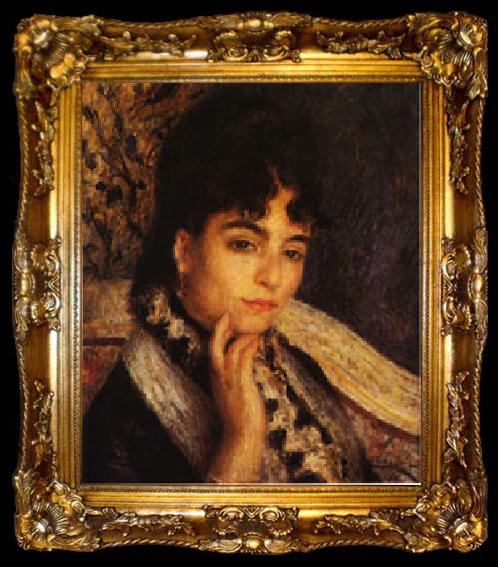 framed  Auguste renoir Alphonse Daudet, ta009-2