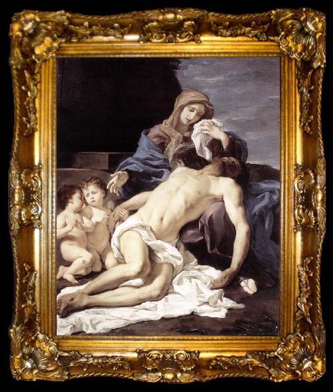 framed  BACCHIACCA The Piet (Mary Lamenting the Dead Christ)  ggg, ta009-2