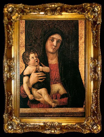 framed  BELLINI, Giovanni Madonna with Child fe5, ta009-2