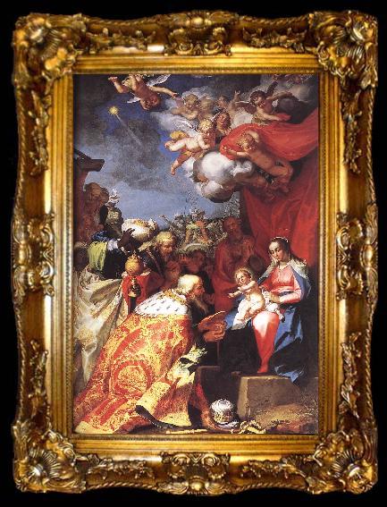 framed  BLOEMAERT, Abraham Adoration of the Magi d, ta009-2