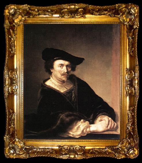 framed  BOL, Ferdinand Portrait of a Man fdg, ta009-2
