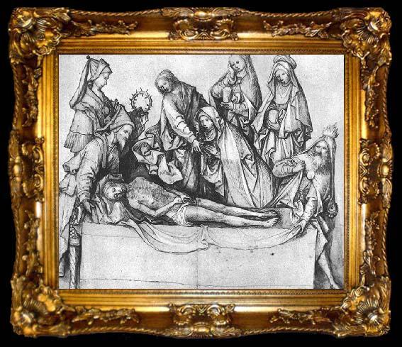 framed  BOSCH, Hieronymus The Entombment fghfgh, ta009-2