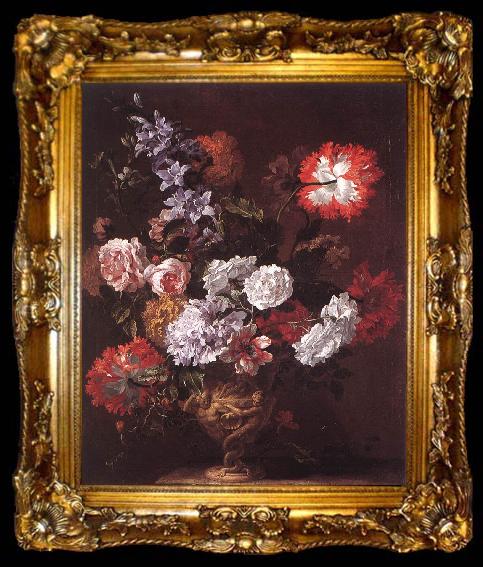 framed  BOSSCHAERT, Jan-Baptist Flower Piece fd, ta009-2