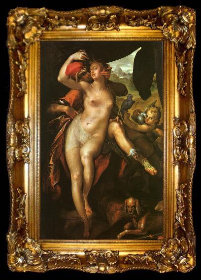 framed  Bartholomeus Spranger Venus and Adonis, ta009-2
