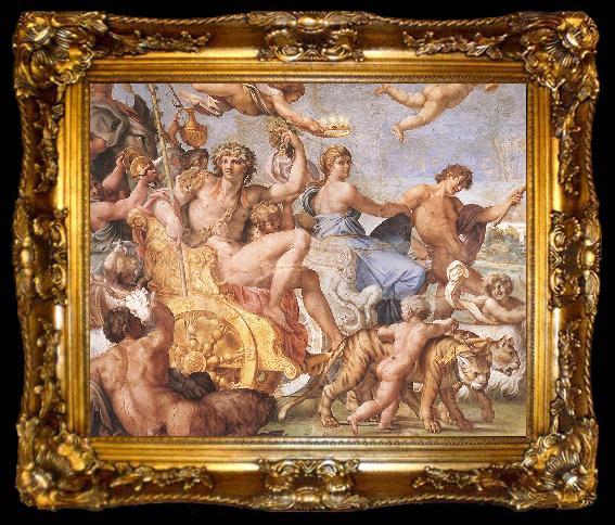 framed  CARRACCI, Annibale Triumph of Bacchus and Ariadne (detail) dsg, ta009-2