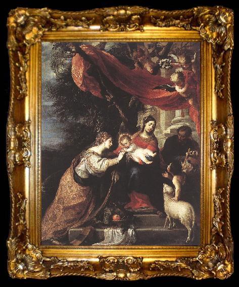framed  CEREZO, Mateo The Mystic Marriage of St Catherine klj, ta009-2