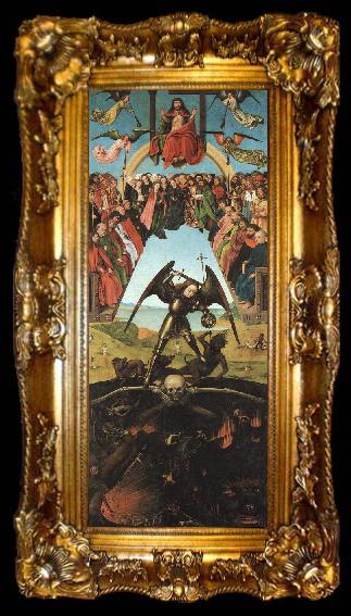 framed  CHRISTUS, Petrus The Last Judgement hj, ta009-2