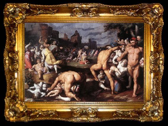 framed  CORNELIS VAN HAARLEM Massacre of the Innocents sdf, ta009-2