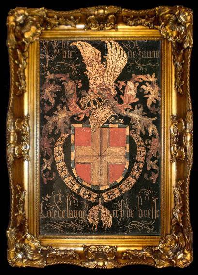 framed  COUSTENS, Pieter Coat-of-Arms of Philip of Savoy dg, ta009-2