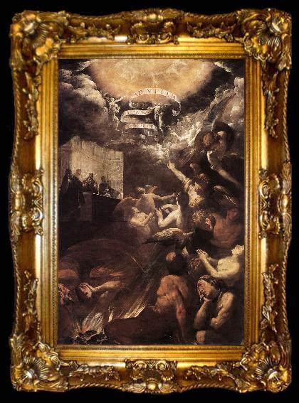 framed  CRESPI, Giovanni Battista St Gregory Delivers the Soul of a Monk dfg, ta009-2
