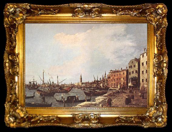 framed  Canaletto Riva degli Schiavoni - west side dfg, ta009-2